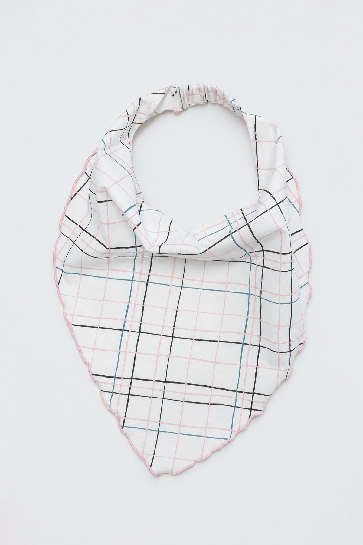 Plaid Patterned Scarf for kids from Lunette's Sweet & Salty SS26 collection, Kuwait