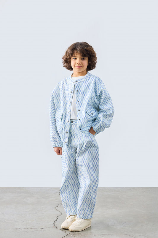 Poppy Patterned Pants for kids from Lunette's Sweet & Salty SS26 collection, Kuwait