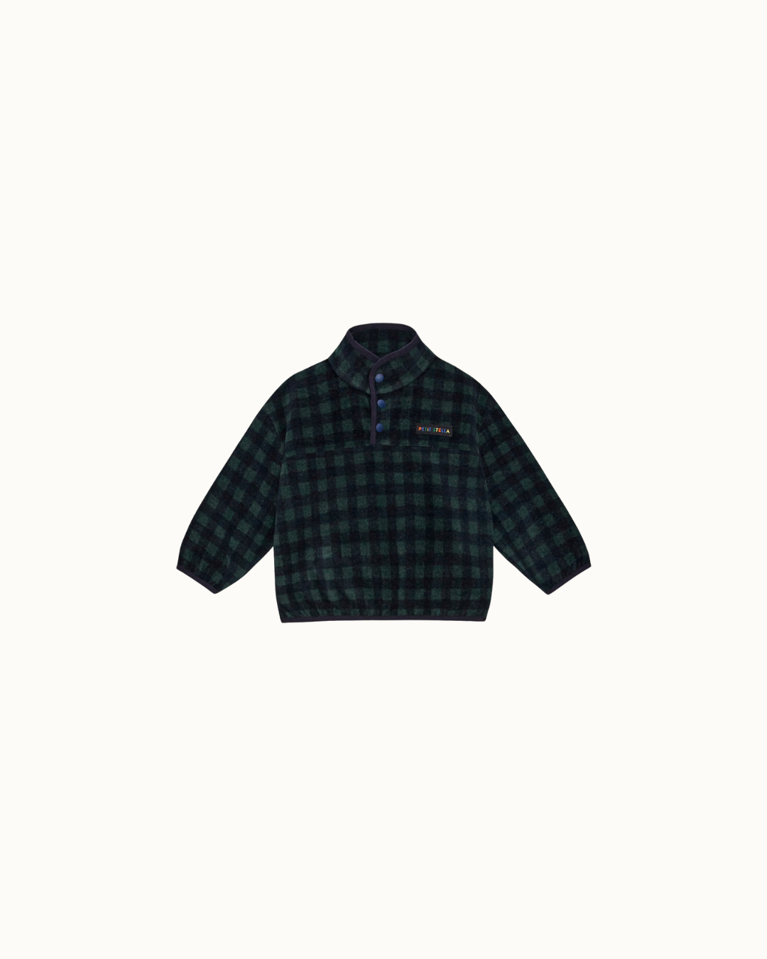 Evergreen Check Fleece Set