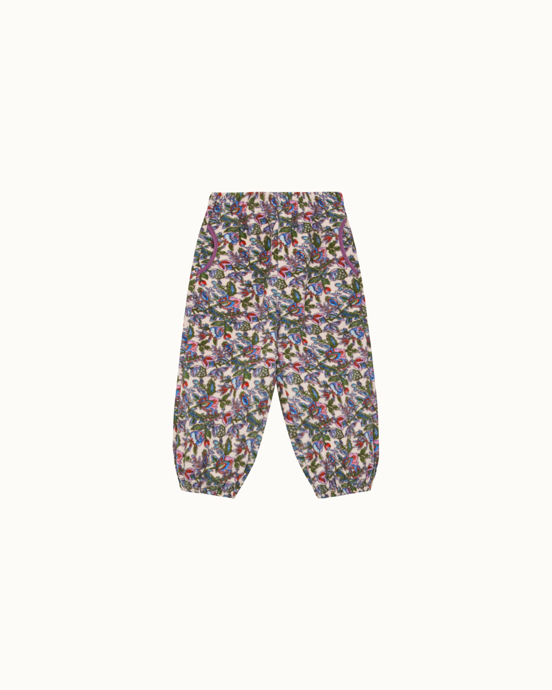 Garden Half-Snap Fleece Set - Violet