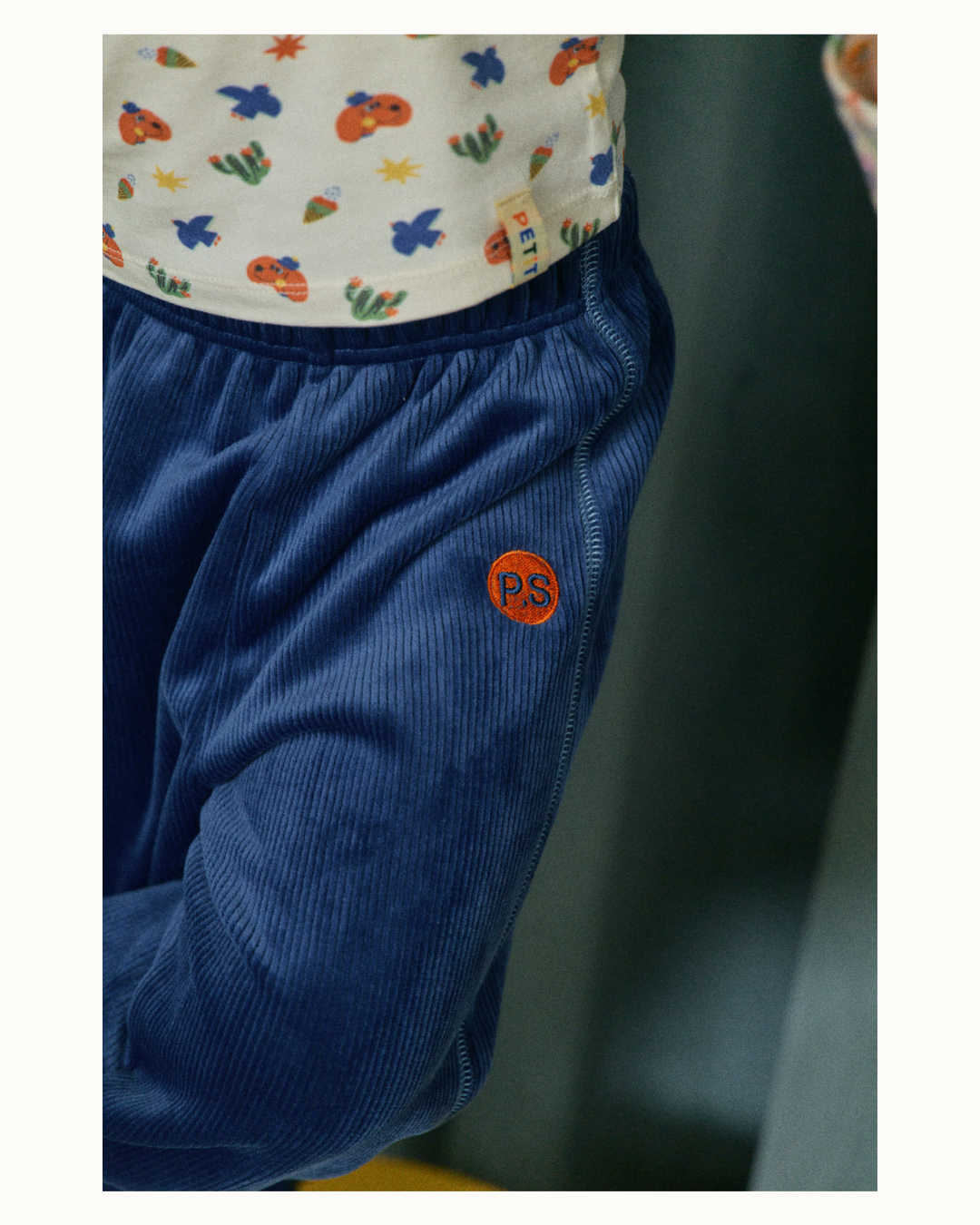 Brushed Cozy Blue Joggers