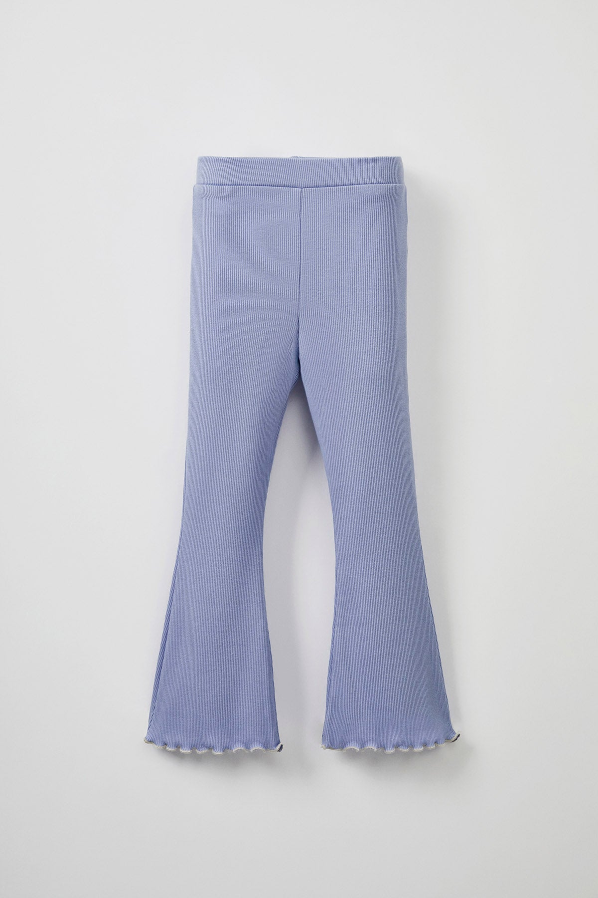 Blue ribbed t-shirt & tights set for kids from Lunette's Sweet & Salty SS26 collection, Kuwait