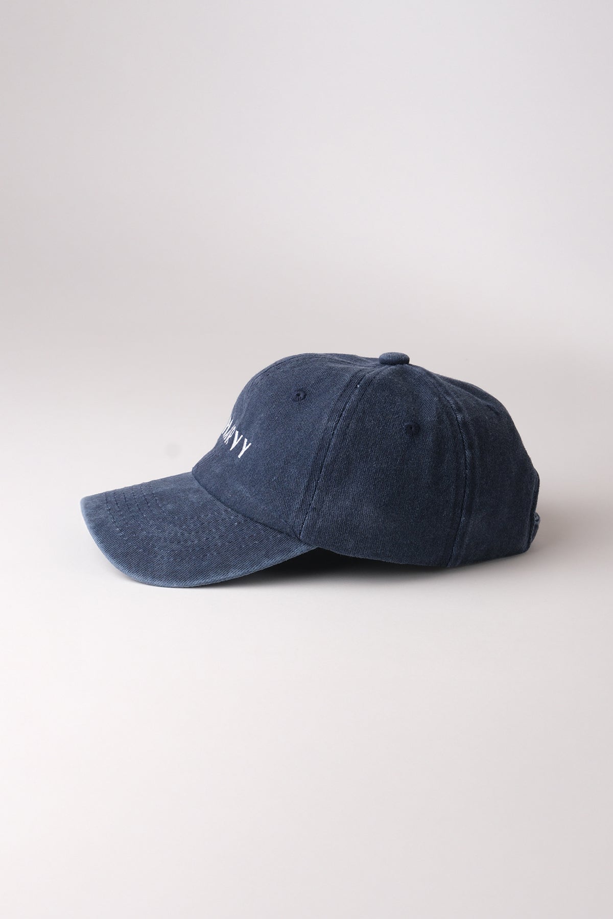 Indigo marvy embroidered hat for kids from Lunette's Sweet & Salty SS26 collection, Kuwait