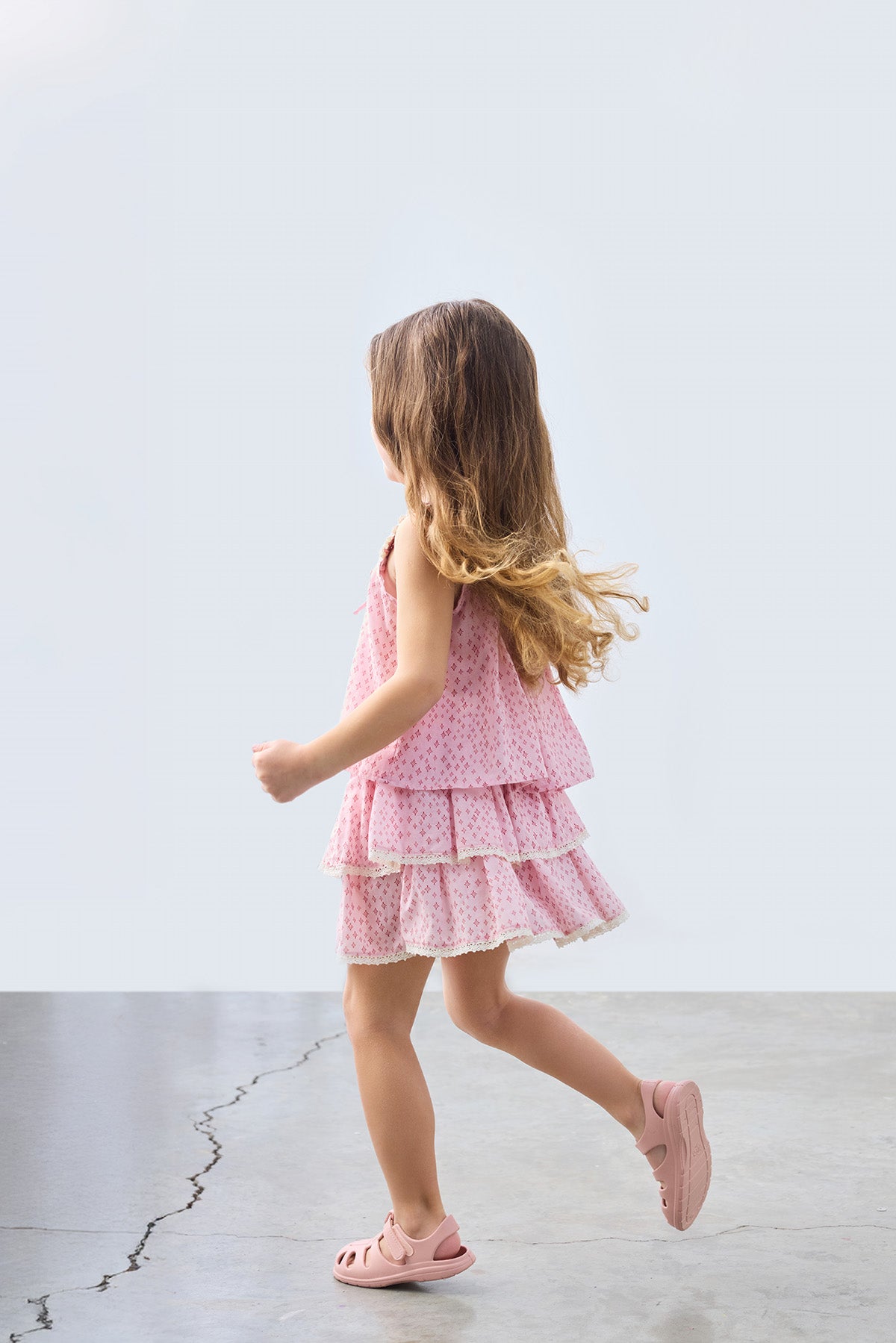 Nona Patterned Blouse for kids from Lunette's Sweet & Salty SS26 collection, Kuwait