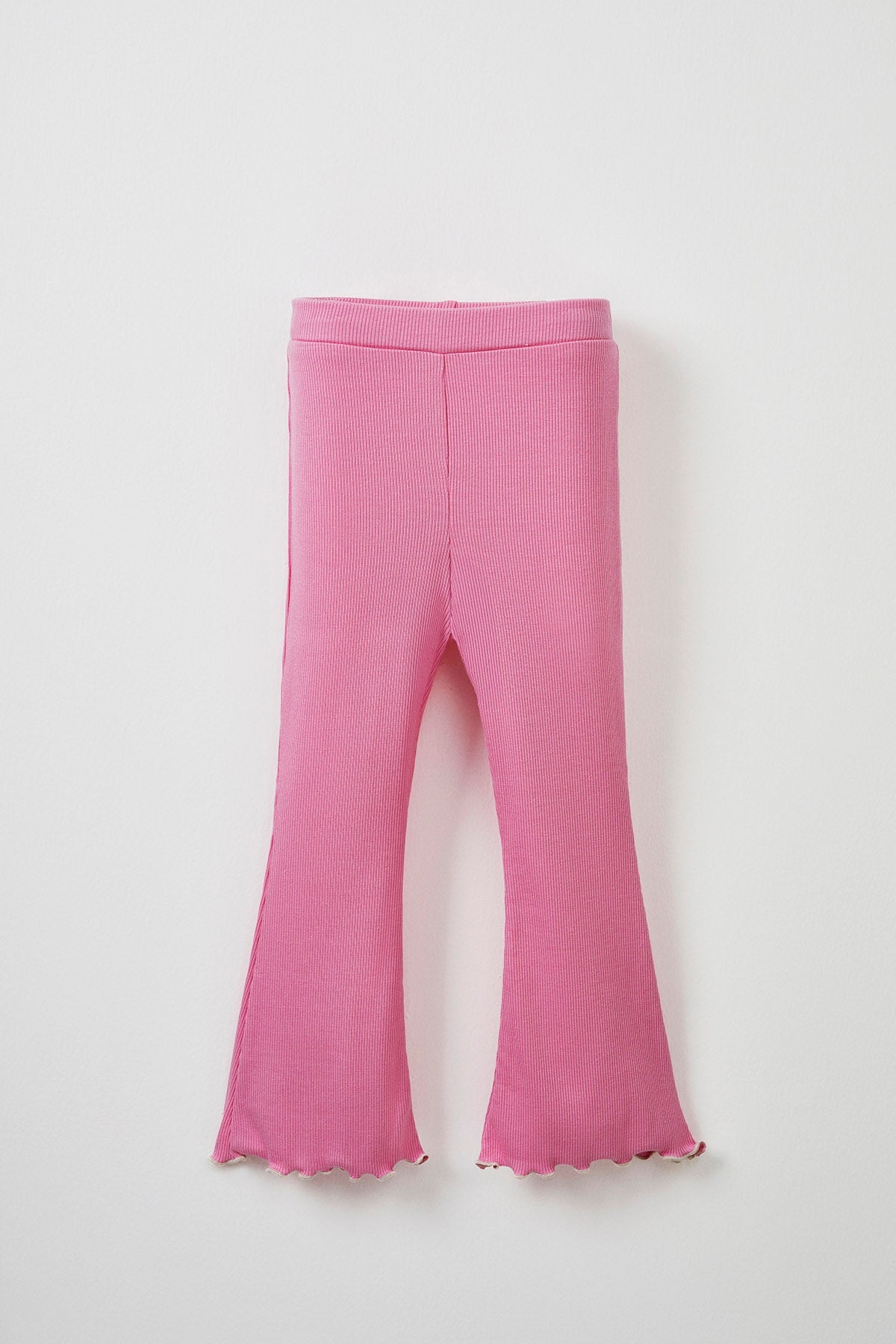 Pink ribbed t-shirt & tights set for kids from Lunette's Sweet & Salty SS26 collection, Kuwait