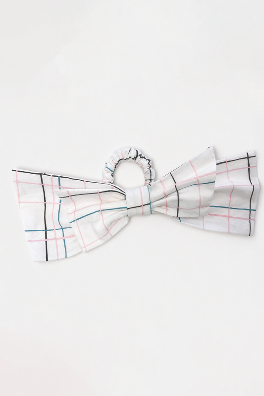 Plaid Pattern Buckle for kids from Lunette's Sweet & Salty SS26 collection, Kuwait