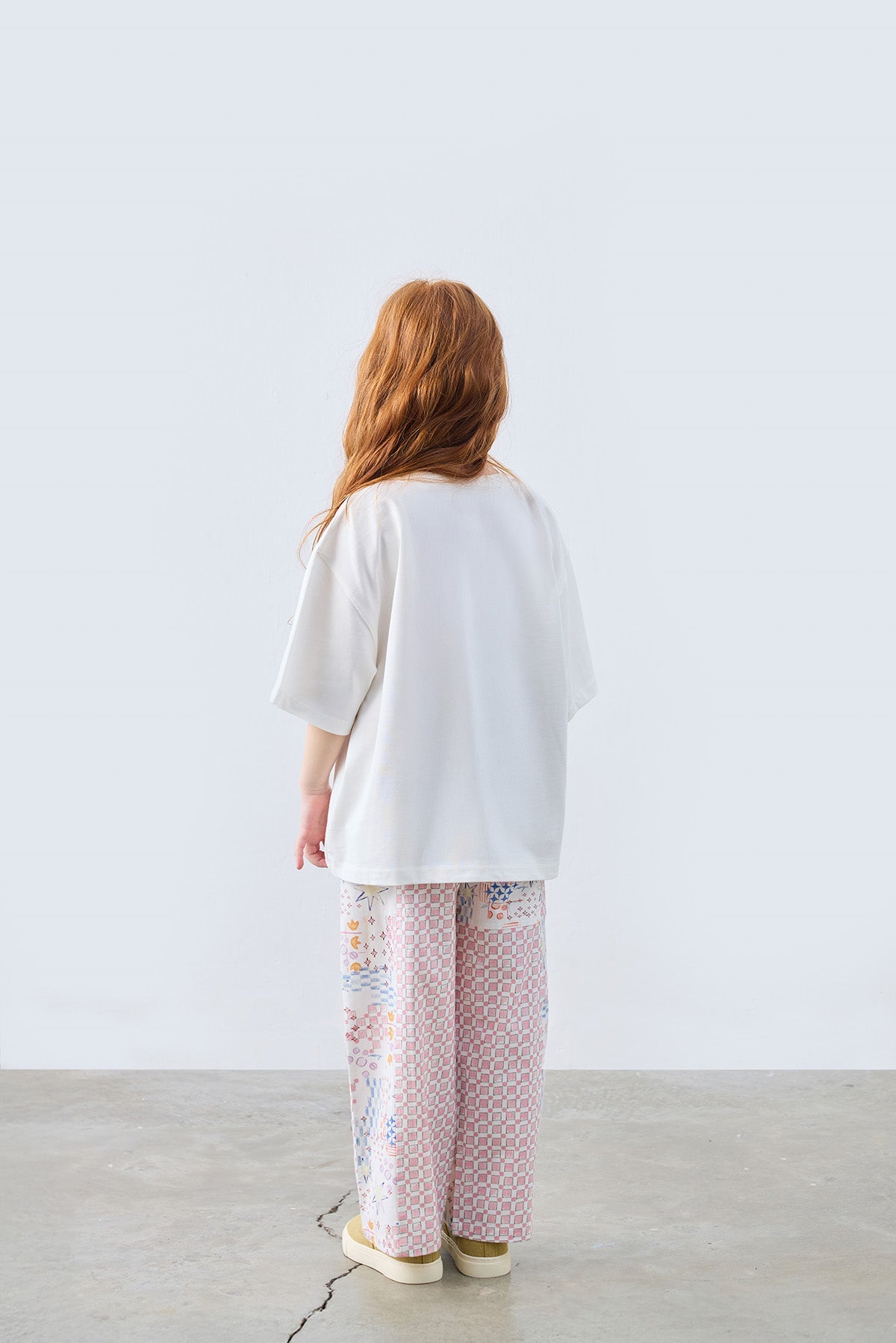 Sweet Mood Printed Oversize T-Shirt for kids from Lunette's Sweet & Salty SS26 collection, Kuwait