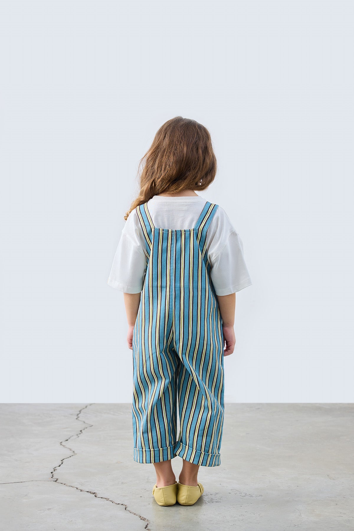 Walker Striped Jumpsuit for kids from Lunette's Sweet & Salty SS26 collection, Kuwait